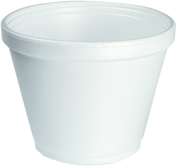 Cup, Foam Pot, 355ml, 12oz, 106mm, White - Bowl Clipart (640x640), Png Download
