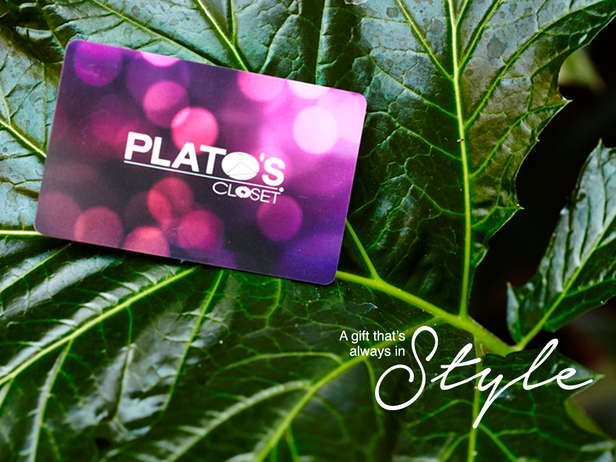Give The Gift Of Plato's Closet - Plato's Closet Gift Cards Clipart (1200x900), Png Download
