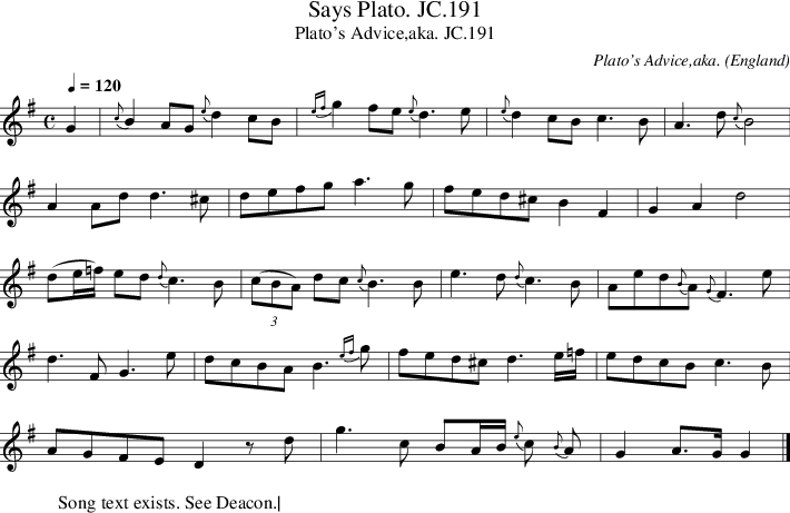 Listen To Plato's Advice,aka - Irish Volunteer Sheet Music Clipart (710x461), Png Download