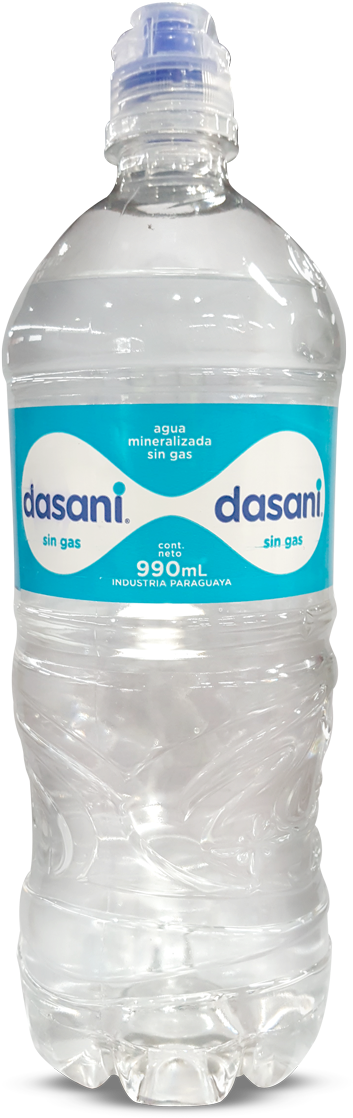 Agua Mineralizada Sin Gas 990ml Dasani Botella - Plastic Bottle Clipart (731x1300), Png Download