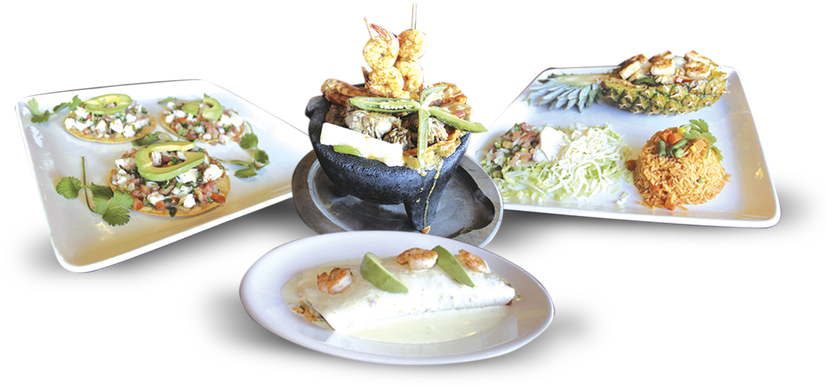 Enjoy The Authentic Mexican Flavor - Side Dish Clipart (853x391), Png Download