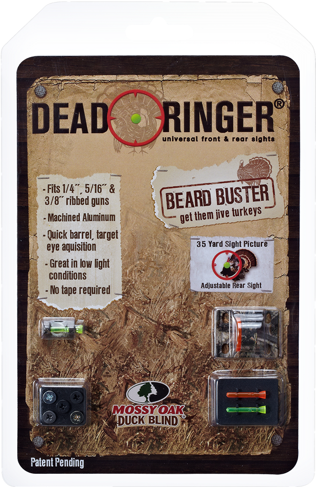 Dead Ringer Dr4355 Beard Buster Turkey Shotgun Dot - Dead Ringer Shotgun Sights Clipart (657x1000), Png Download
