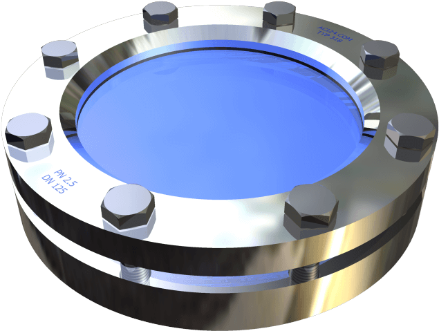 Behaelterschauglas Schauglas Zum Aufschrauben Typ 318 - Sight Glass Clipart (800x600), Png Download