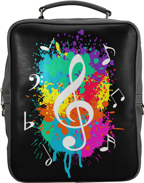 Music Symbol In Colorful Clipart (800x800), Png Download