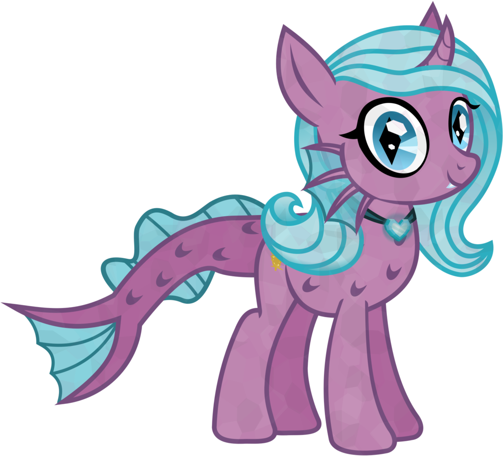 Lightningbolt, Crystal Heart, Crystallized, Crystal - Mlp Pony Siren Hybrid Clipart (1066x1024), Png Download