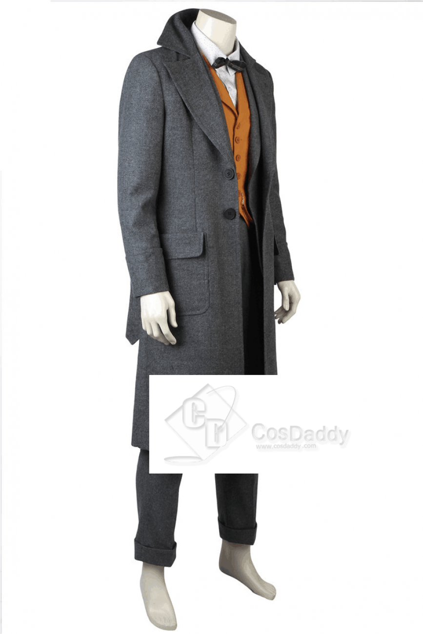 Fantastic Beasts The Crimes Of Grindelwald Newt Scamander - Newt Scamander Crimes Of Grindelwald Coat Clipart (1000x1300), Png Download