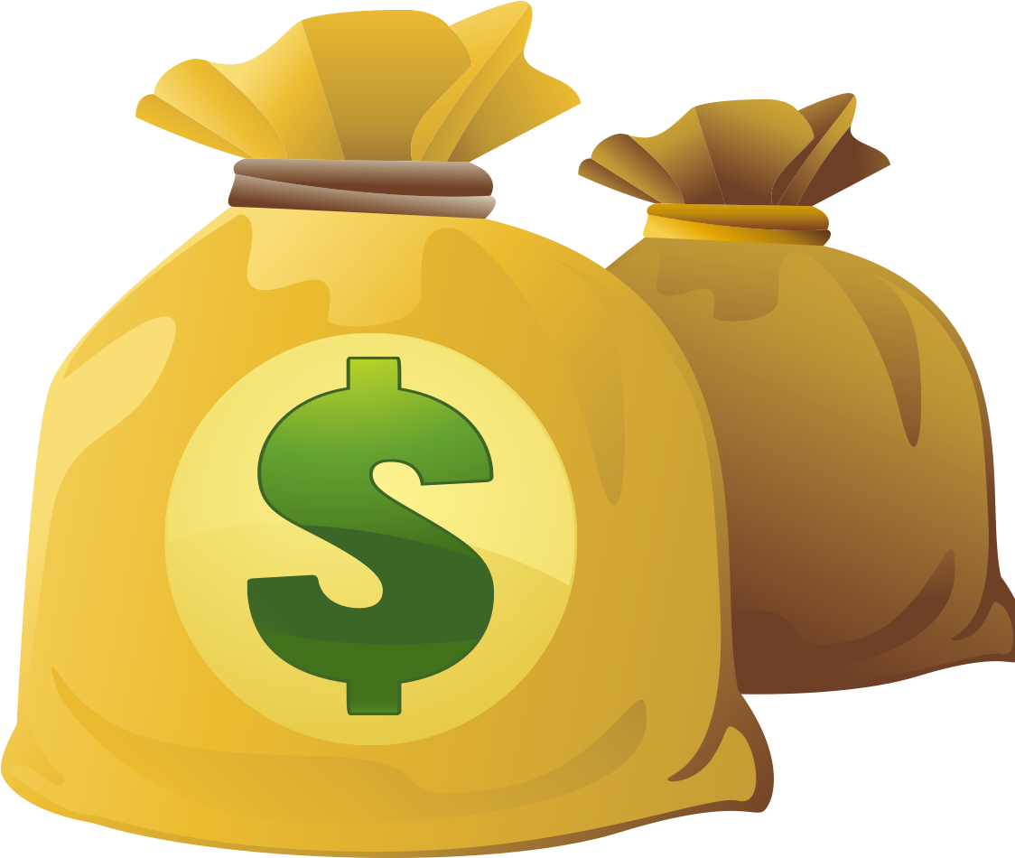 Apple Icon Image Format Css - Bag Of Coin Icon Clipart (1181x1181), Png Download