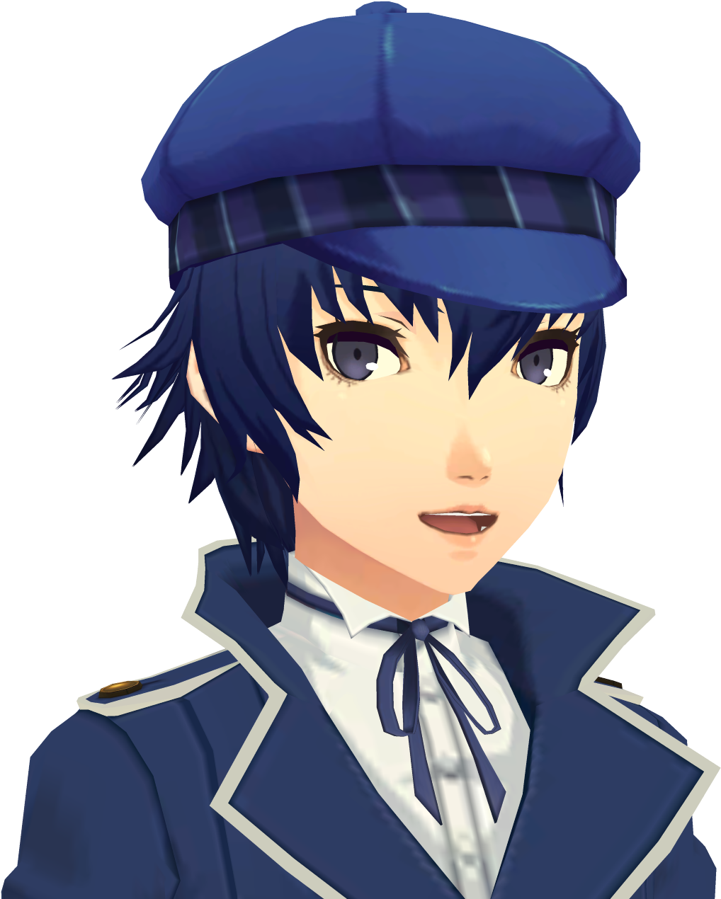 Naoto Shirogane For Vr Chat - Cartoon Clipart (1280x1280), Png Download