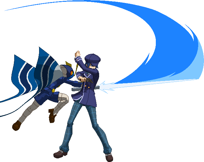 P4arena Naoto 5c - Cartoon Clipart (673x536), Png Download