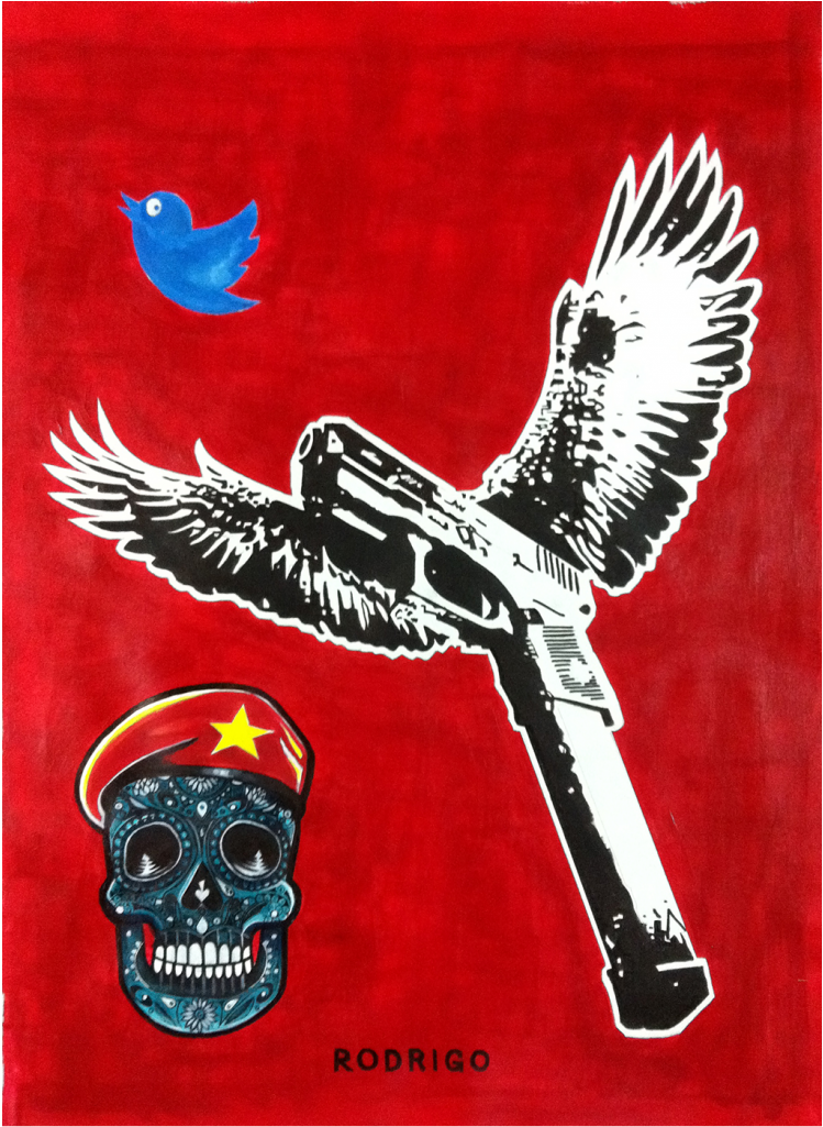 "twitter Open Season" 55x70cm Acrylic On Canvas May - Eagle Clipart (1024x1024), Png Download