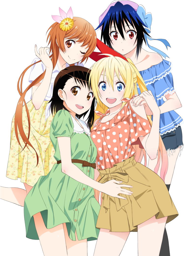 Nisekoi Girl Clipart (760x1140), Png Download