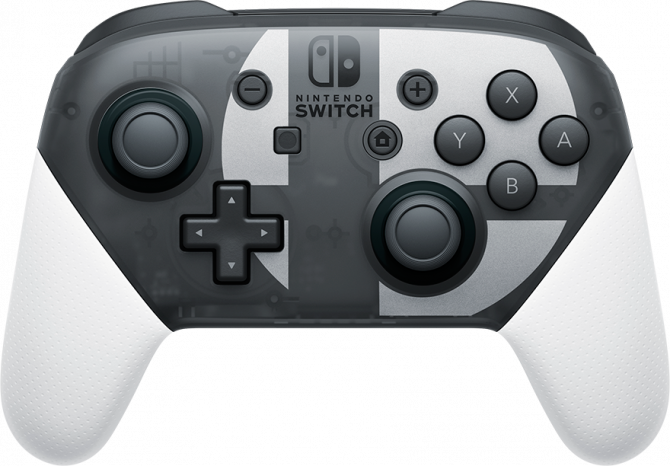 Nintendo To Release A Super Smash Bros - Nintendo Switch Pro Controller Clipart (670x466), Png Download