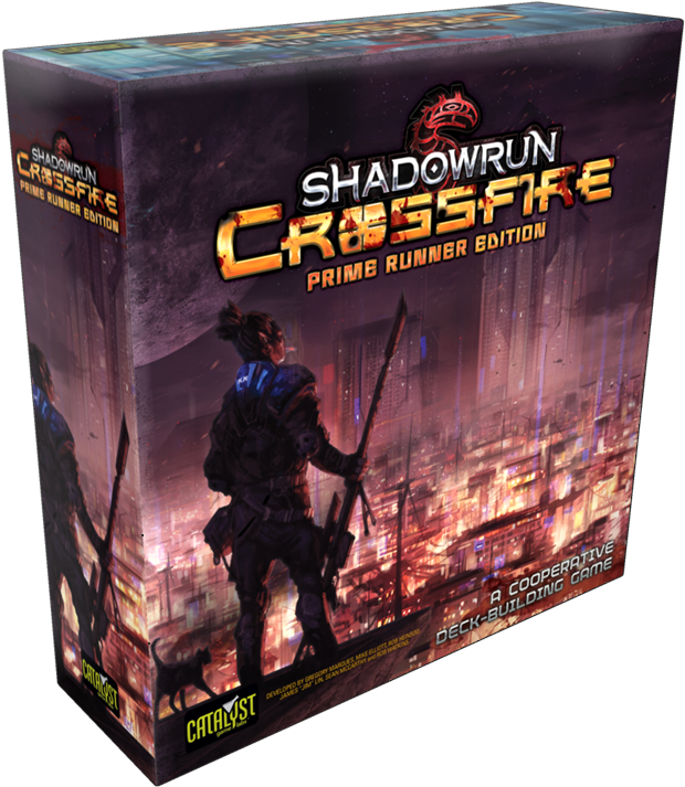 Crossfire Prime Runner Now Available - Shadowrun Crossfire Prime Runner Clipart (648x736), Png Download