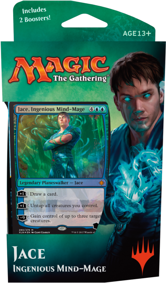 Ixalan Planeswalker Deck Jace Clipart (638x1024), Png Download