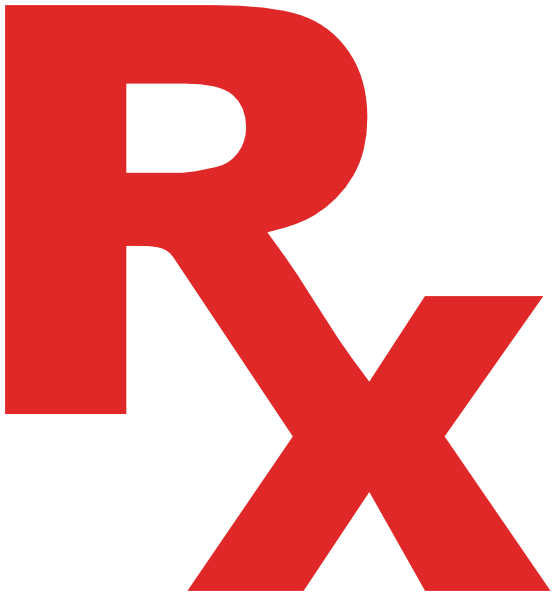 Rx Png - Rx Logo In Red Clipart (558x596), Png Download.