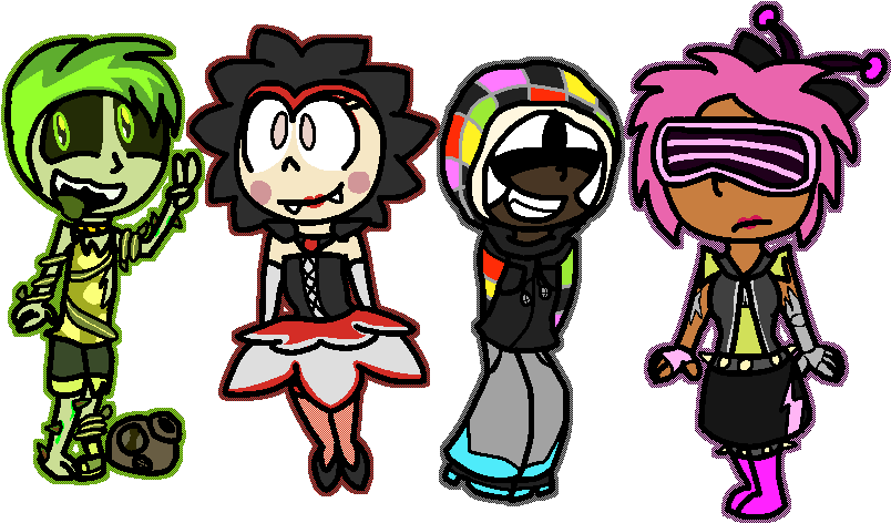 “plant Variations Humanizations - Disco Plants Vs Zombies Garden Warfare 2 Chompers Clipart (813x481), Png Download