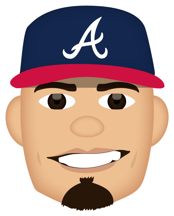 Atlanta Bravesverified Account - Atlanta Braves Logo Black Clipart (800x800), Png Download