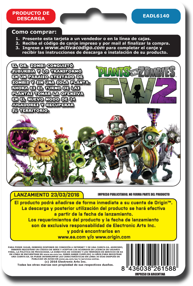 Plants Vs Zombies Garden Warfare - Plants Vs. Zombies: Garden Warfare 2 Clipart (650x945), Png Download