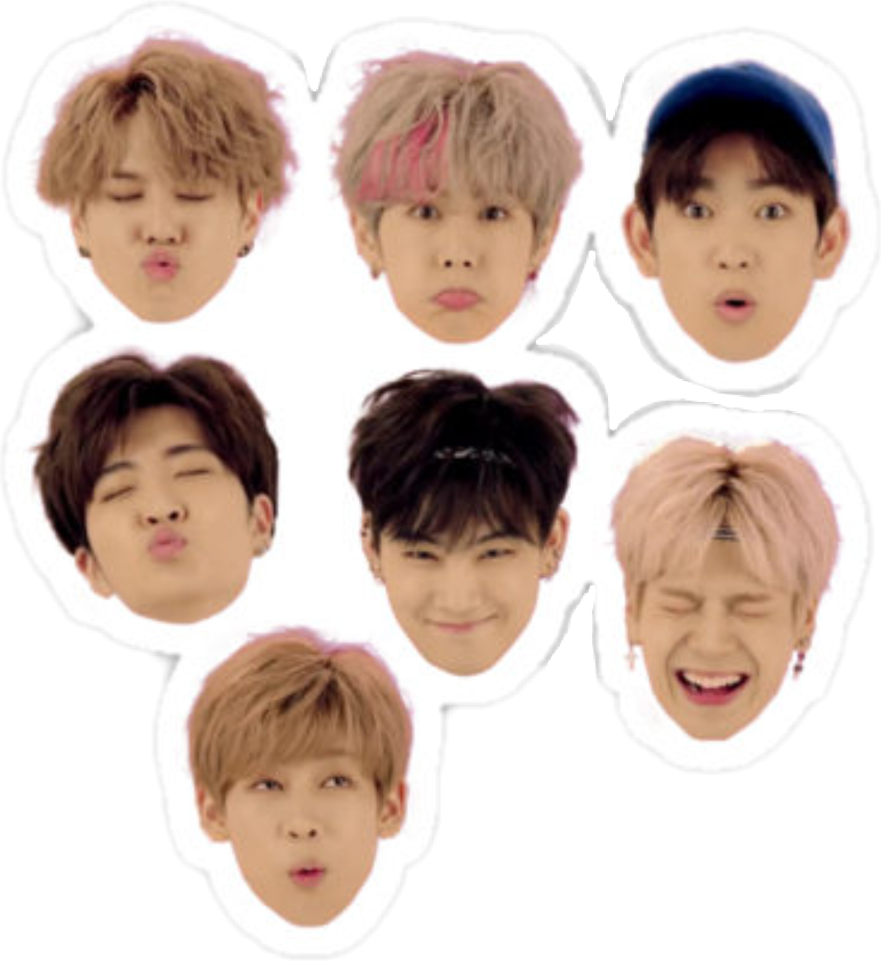 Free Download Kim Yugyeom Jackson Wang Sticker Got7 - Yugyeom Got7 Just Right Clipart (1262x1377), Png Download