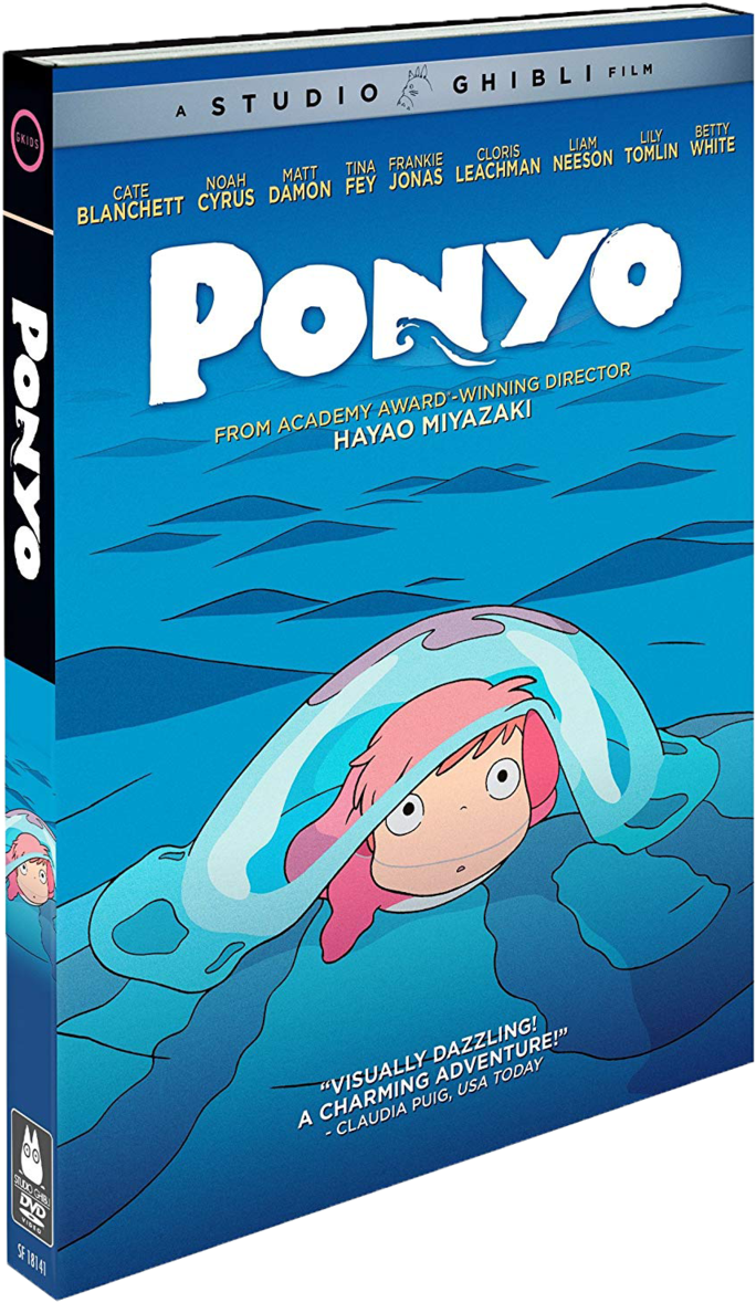 Ponyo Poster Clipart (702x1199), Png Download