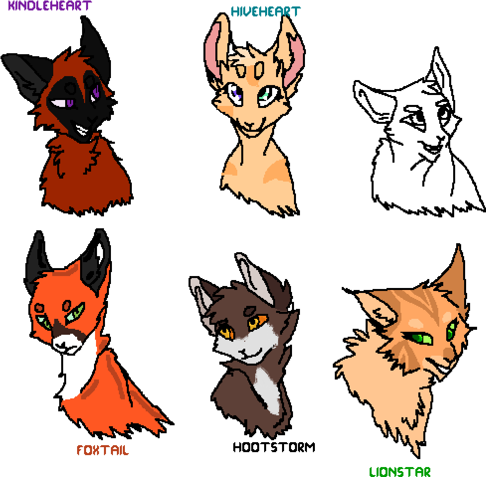 Warrior Cats - Warriors Clipart (1000x1000), Png Download