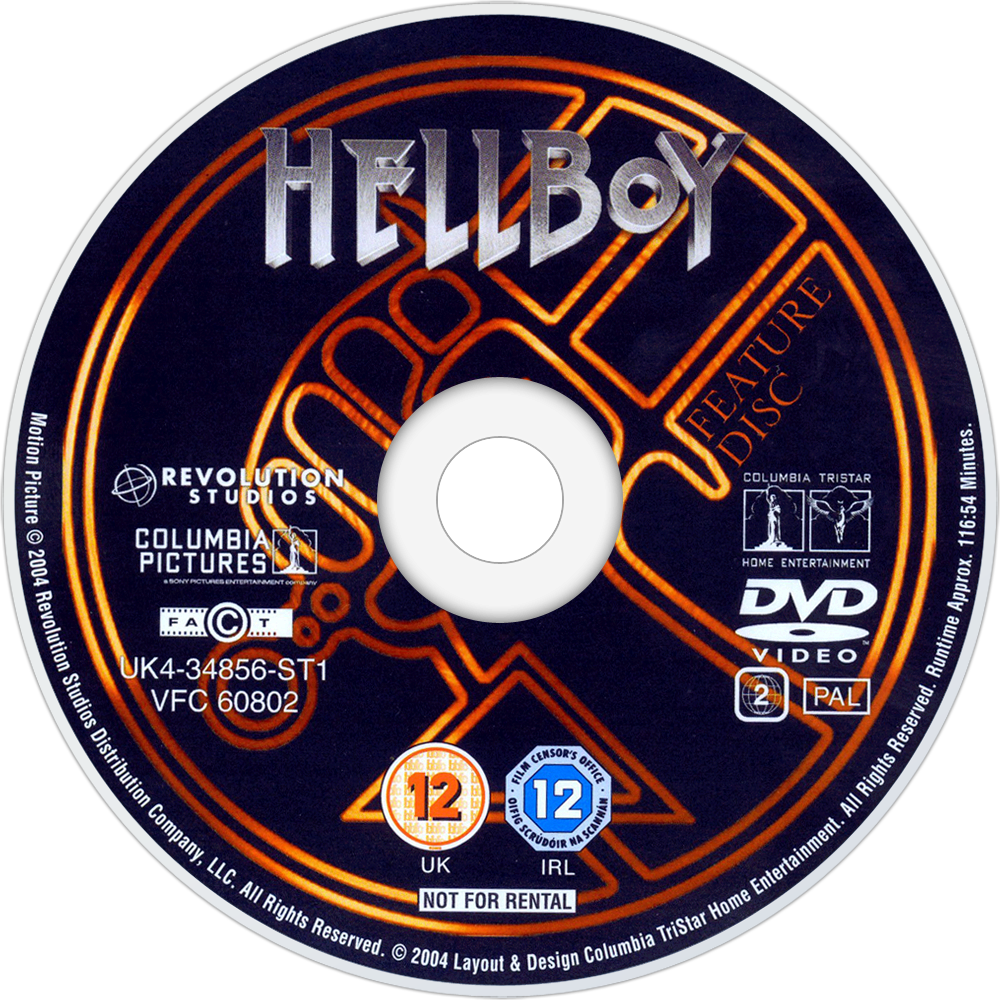 Explore More Images In The Movie Category - Dvd Hellboy Clipart (1000x1000), Png Download