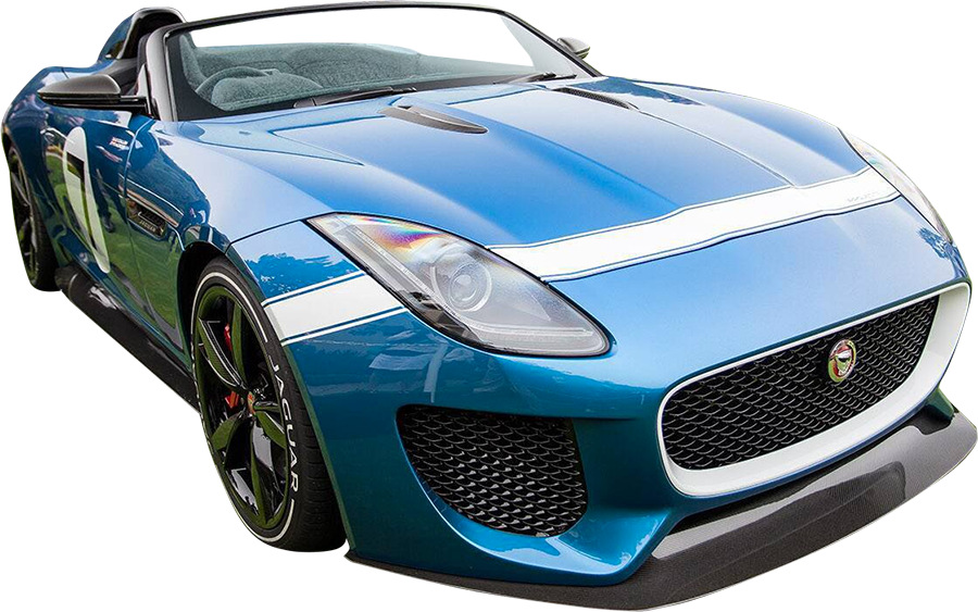Beckham's Car - F Type Project 7 Auto Clipart (900x563), Png Download