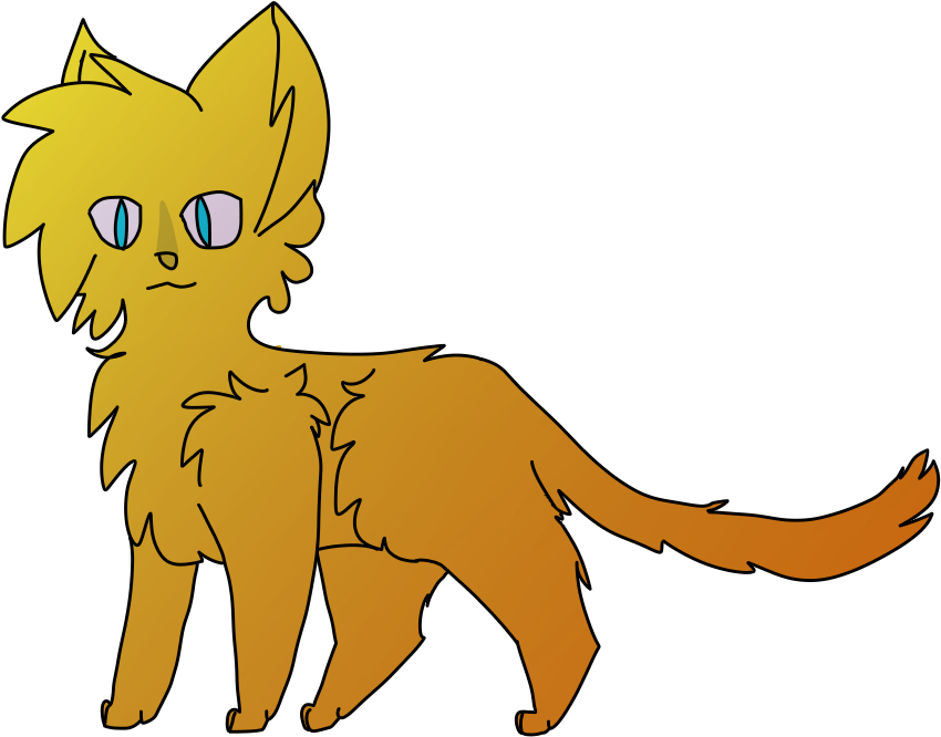 Cat Thing - Cartoon Clipart (1000x800), Png Download