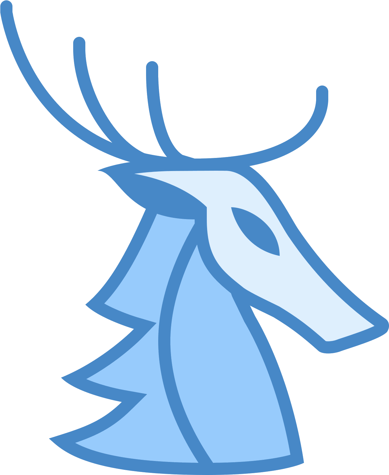 Stag Vector Baratheon Clipart (1600x1600), Png Download
