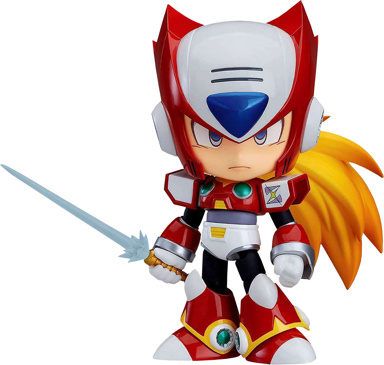 Megaman - Nendoroid Zero Clipart (1279x1217), Png Download