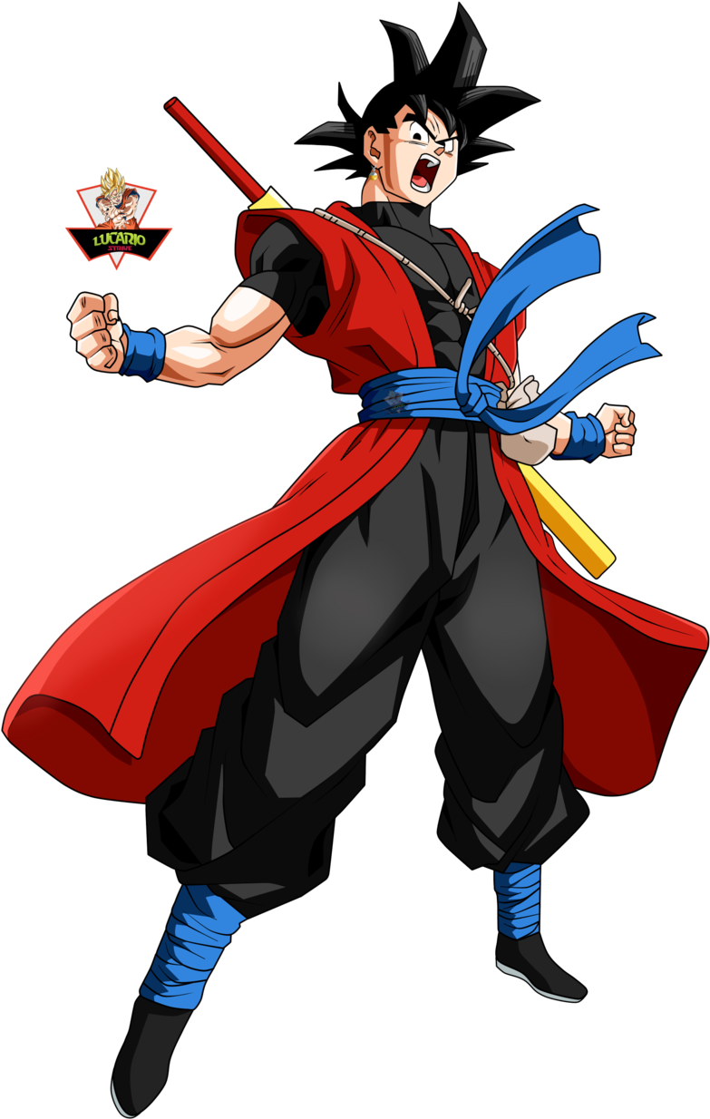 396kib, 1024x1451, Goku Xeno Sdbh By Lucario Strike-db2rj8f - Goku Xeno Ssj God Clipart (1024x1451), Png Download
