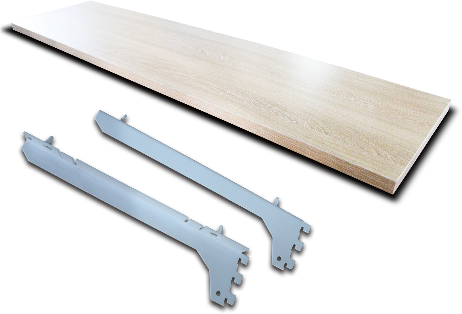 23766-wood Shelf C/w Bracket Racking Parts And Accessories - Table Clipart (1600x2263), Png Download