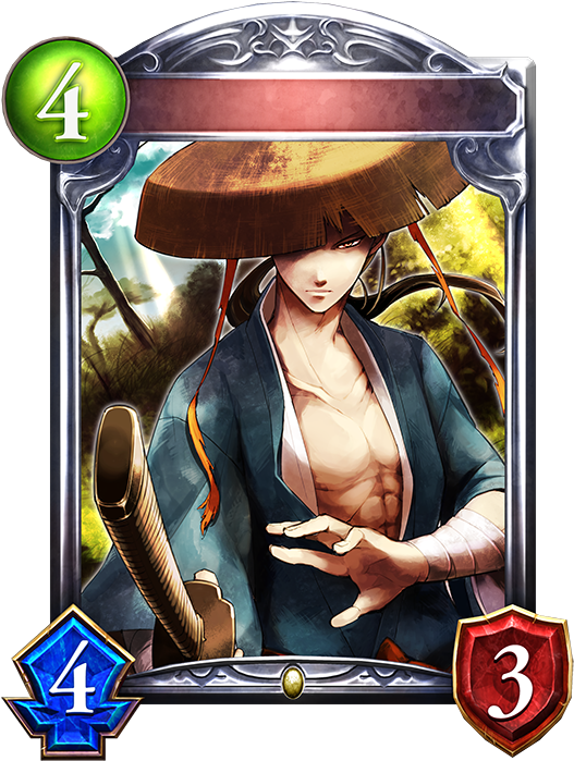 Swordsman - Shadowverse Fate Tie In Cards Clipart (536x698), Png Download