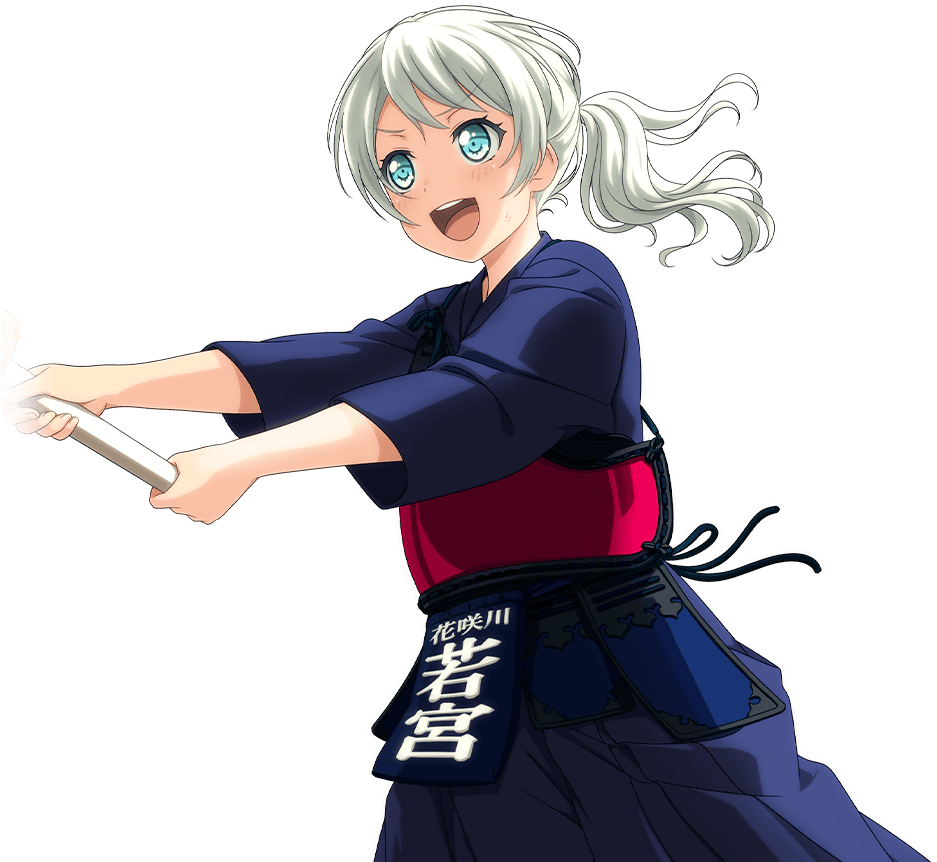 Eve Wakamiya - Pure - Indomitable Swordsman - Card - Hina Hikawa X Lisa Imai Clipart (1024x1024), Png Download