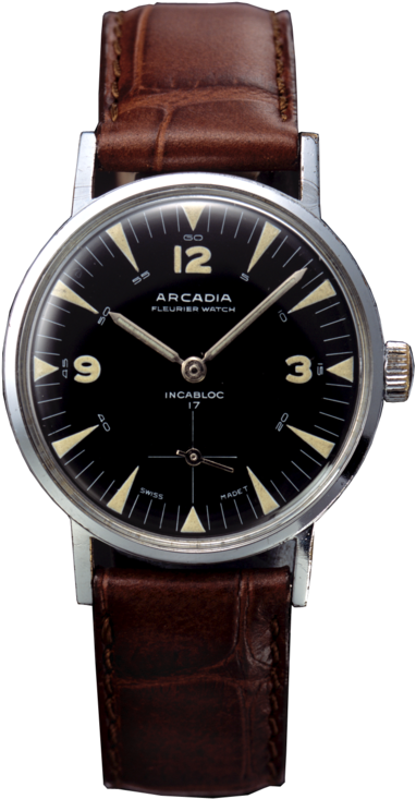 Arcadia Watch C 1950 - Png Watch Clipart (606x767), Png Download