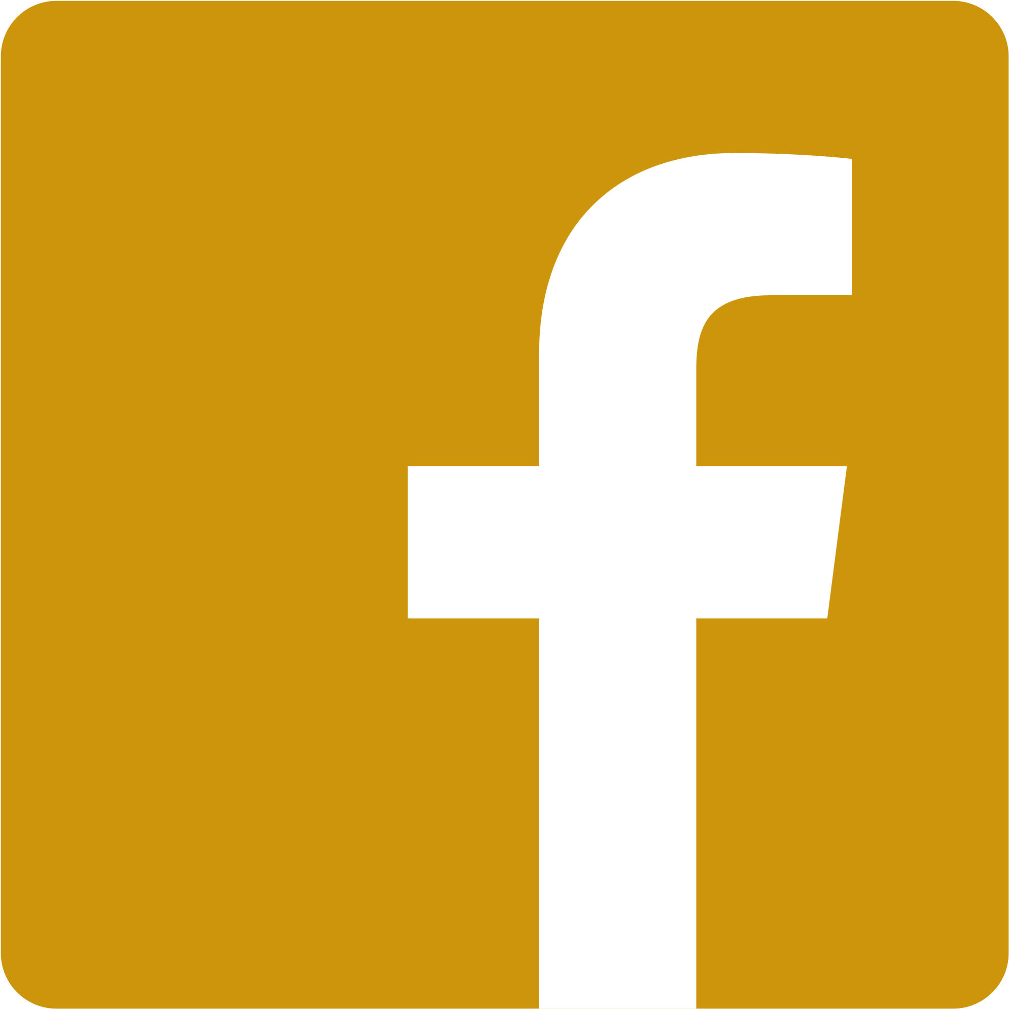 Fb Logo Gold Png Clipart (2160x2160), Png Download