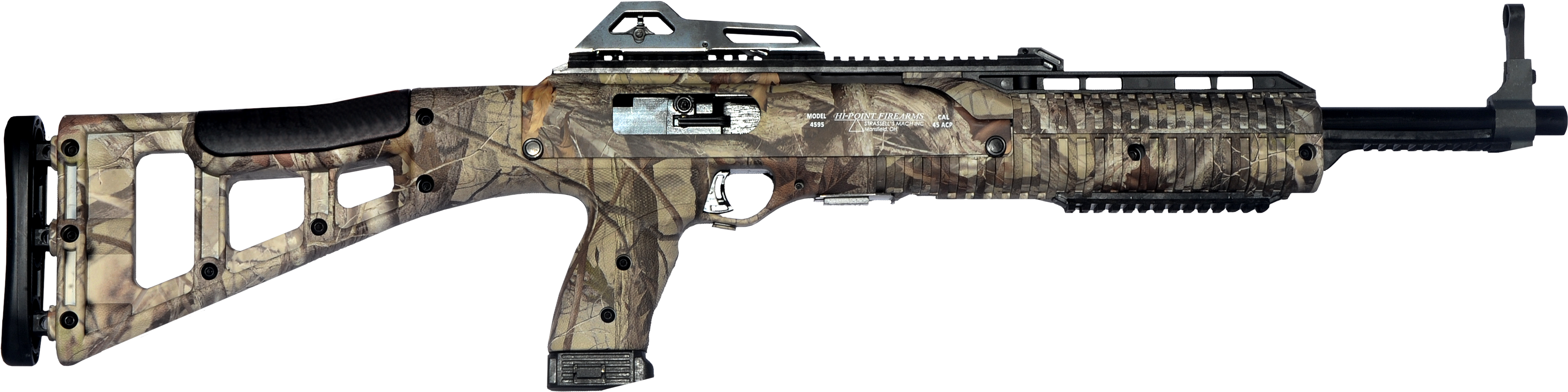 Hi Point Carbine Clipart (3978x1040), Png Download