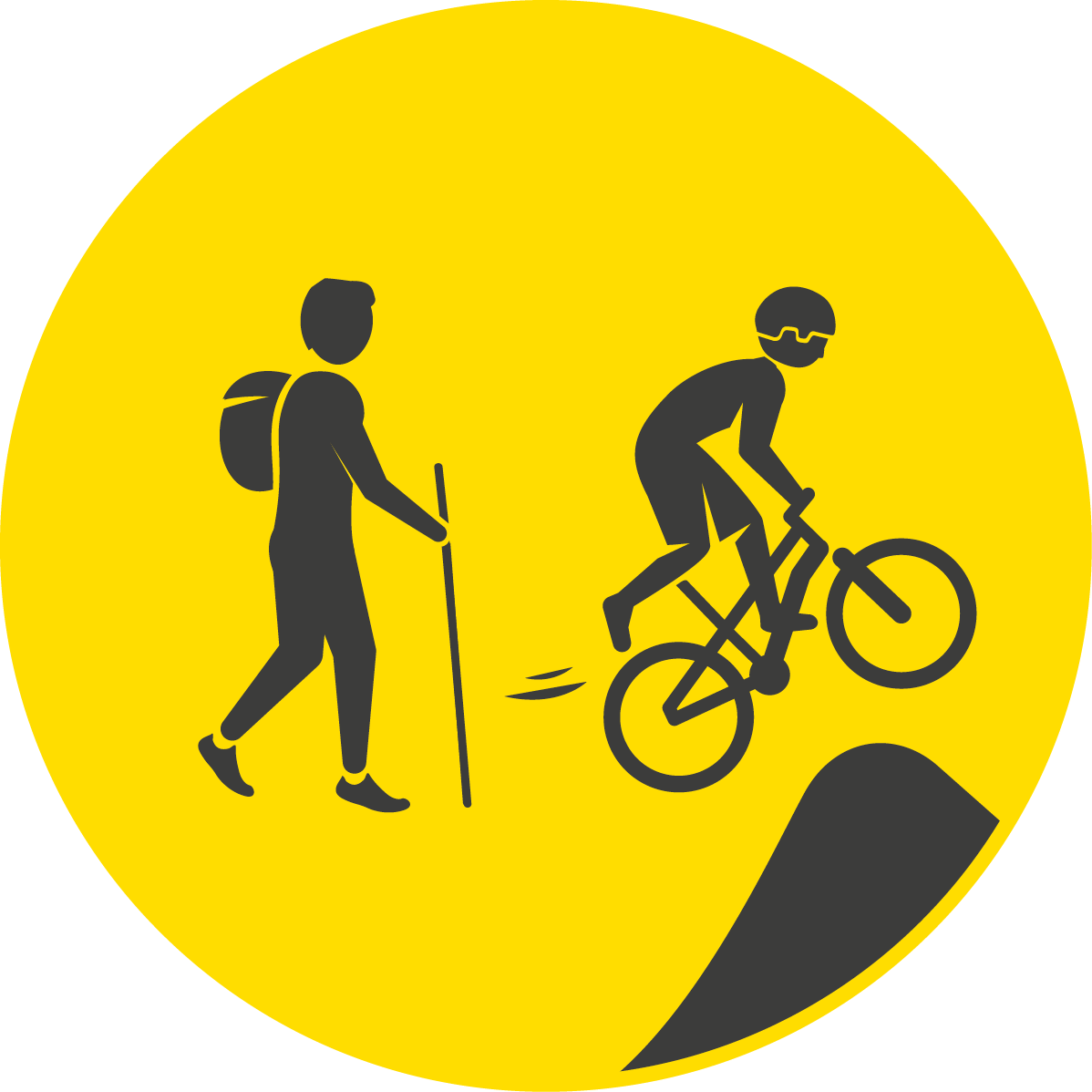 Image - Cycling Clipart (1198x1198), Png Download