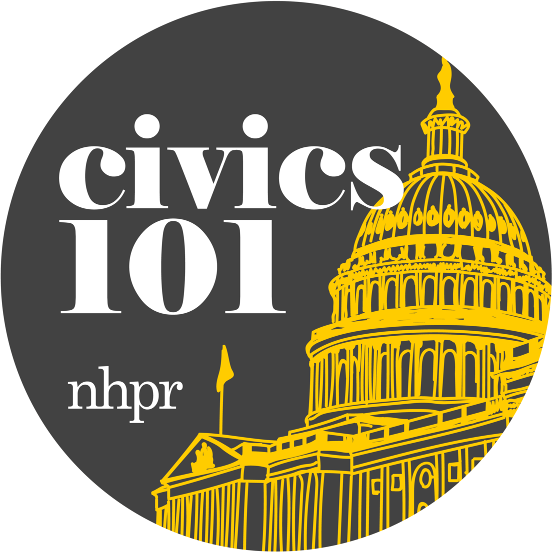 Civics 101 Podcast Clipart (1200x1200), Png Download