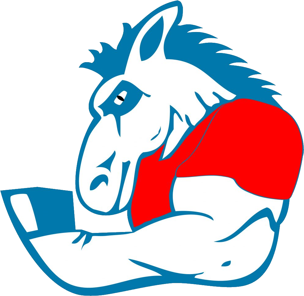 Copy Burro Flexing 1024×998 Clipart (1024x998), Png Download