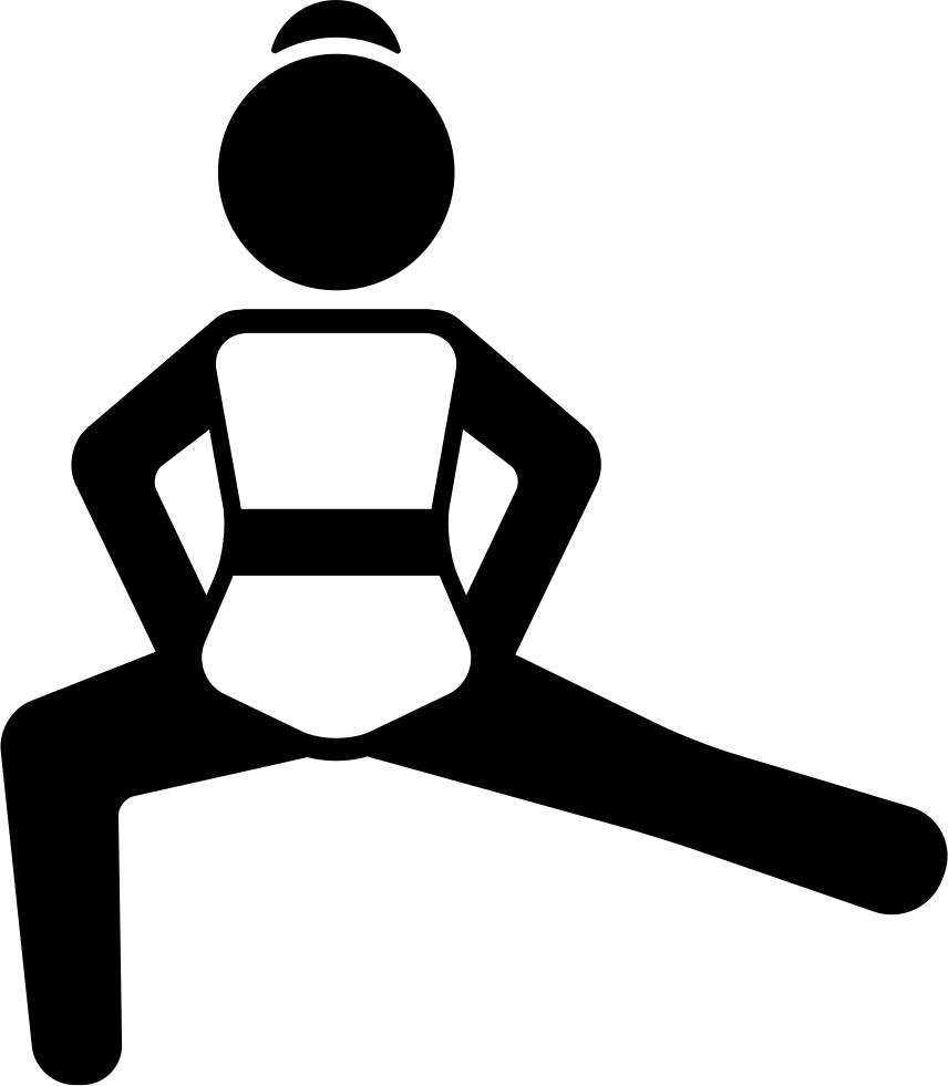 Png File Svg - Women Sport Icon Png Clipart (856x981), Png Download