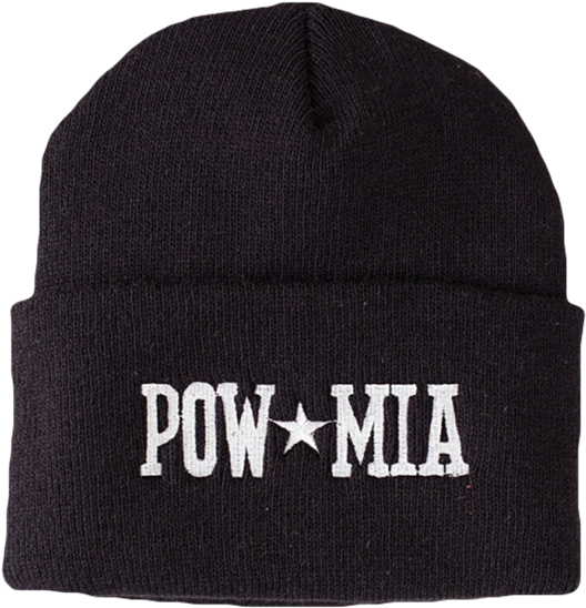 Decorated Beanie Pow-mia - Beanie Clipart (555x555), Png Download