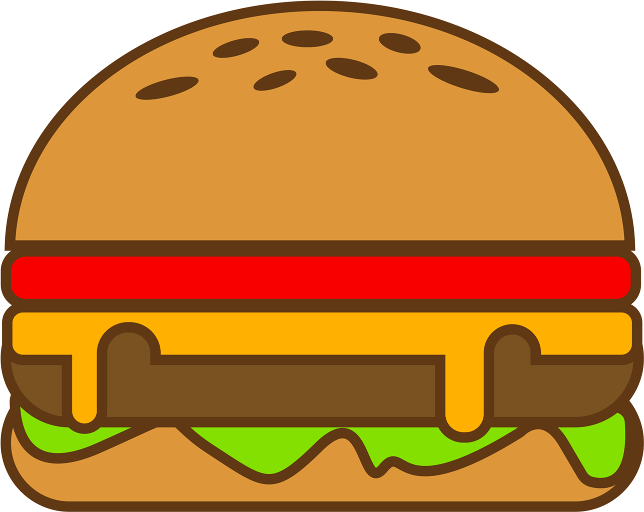 Burger , Png Download Clipart (1287x1024), Png Download