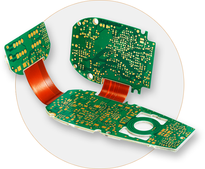Eight-layer Rigid Flex - Printed Circuit Board Clipart (700x577), Png Download