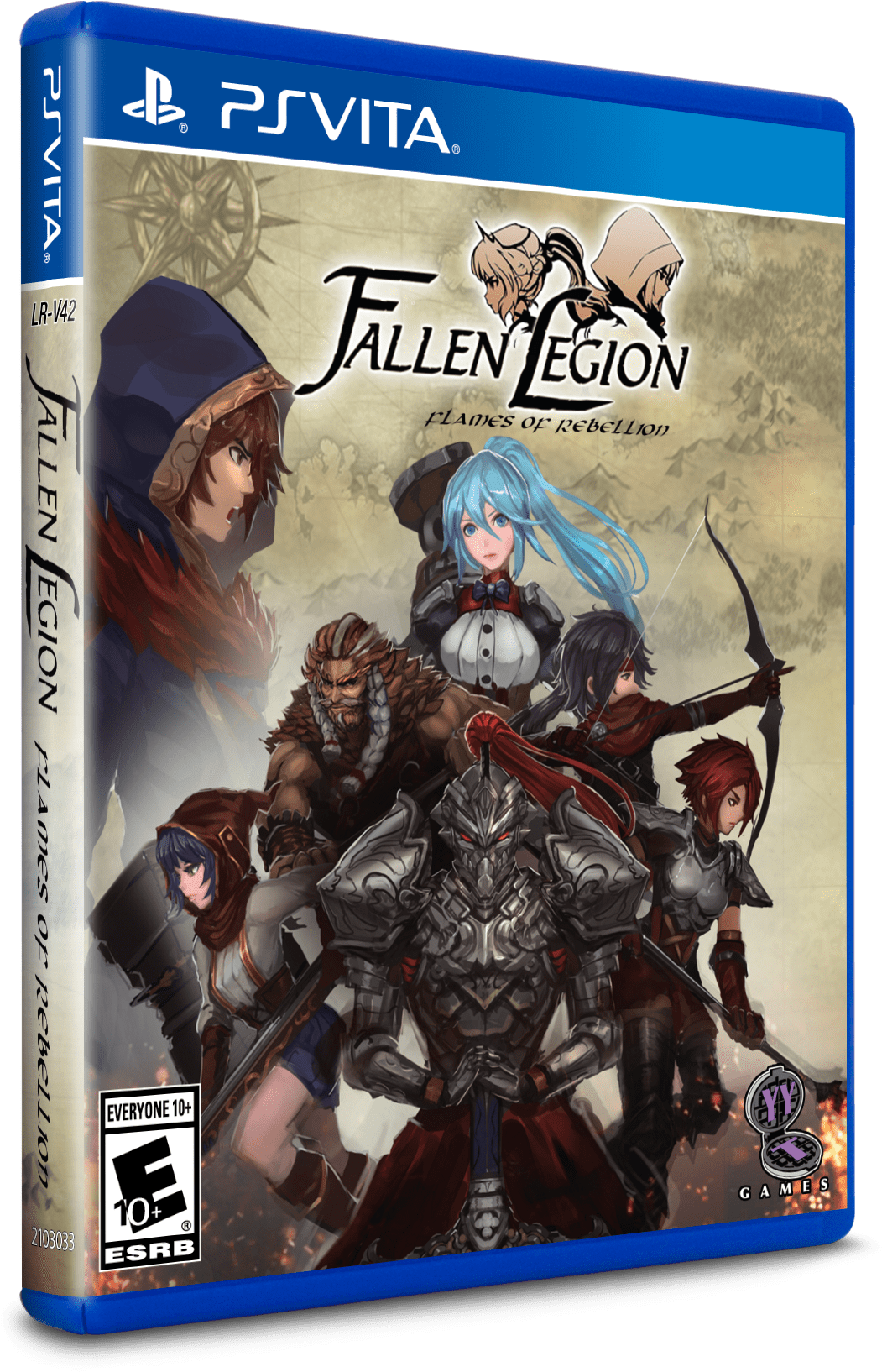 Flames Of Rebellion - Fallen Legion Flames Of Rebellion Ps4 Clipart (1350x1700), Png Download