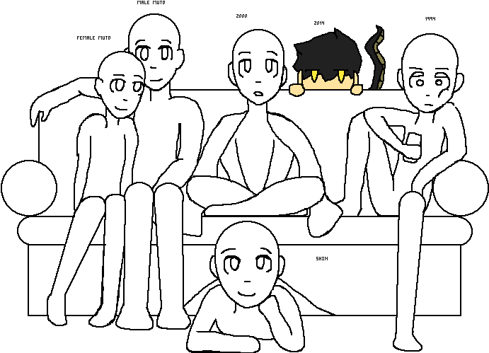 Godzilla Collab - Moive Night! Clipart (700x500), Png Download