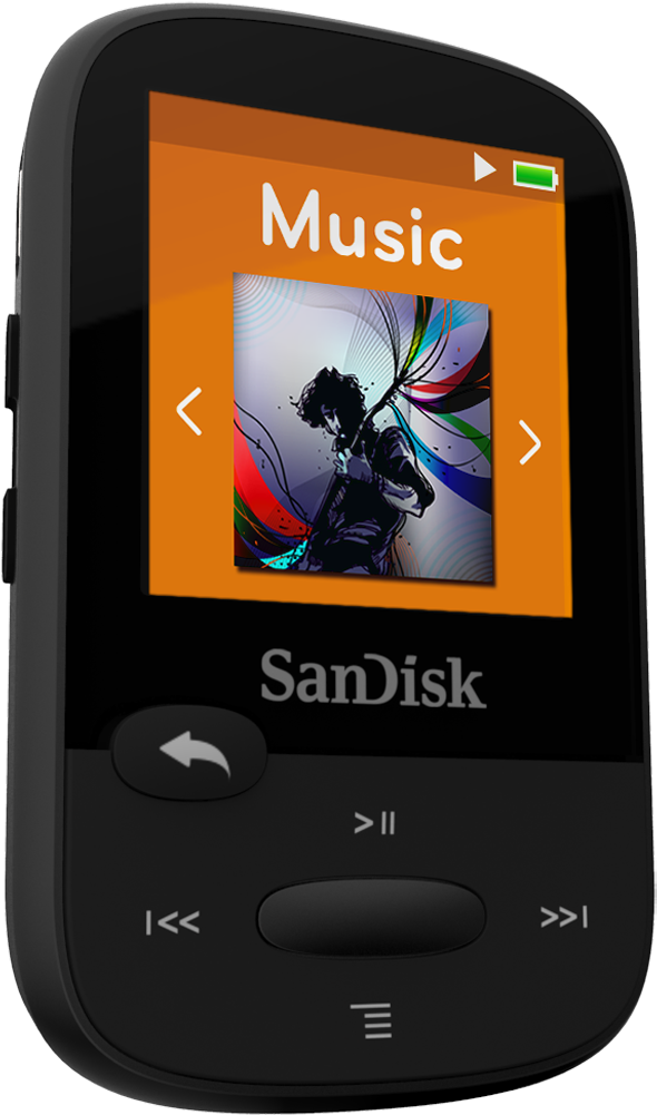 Amazon Clip Sandisk - Mp3 Player Target - Png Download (1000x1000), Png Download
