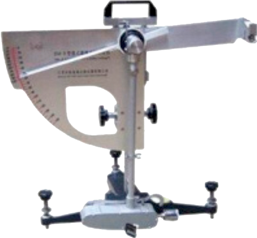 Accelerated Polishing Machine British Pendulun Skid - British Pendulum Skid Resistance Tester Clipart (532x1229), Png Download
