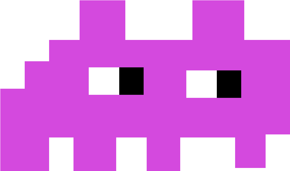 Space Monster Purple - Lilac Clipart (960x580), Png Download