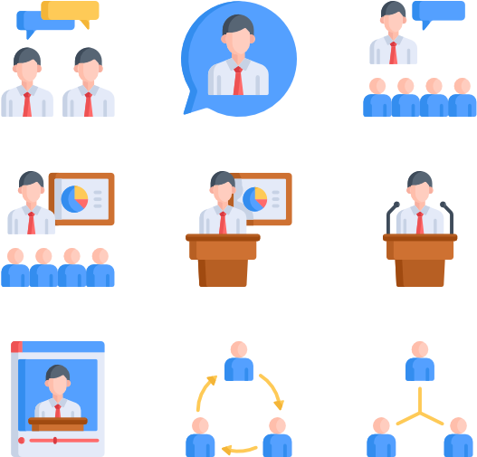 Business Meeting Clipart (600x564), Png Download